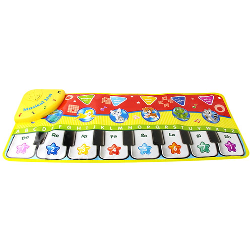 Toyfunny Cartoon Play Keyboard Musical Music Singing Gym Carpet Mat Best Kids Toys