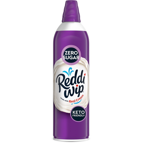 Reddi-wip Zero Sugar Whipped Topping, Keto Friendly, Gluten Free 13 Oz
