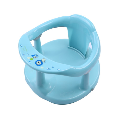 Merqwadd Anti-slip Round Edge Safe Arm Back Rest Baby Suction Bath Seat