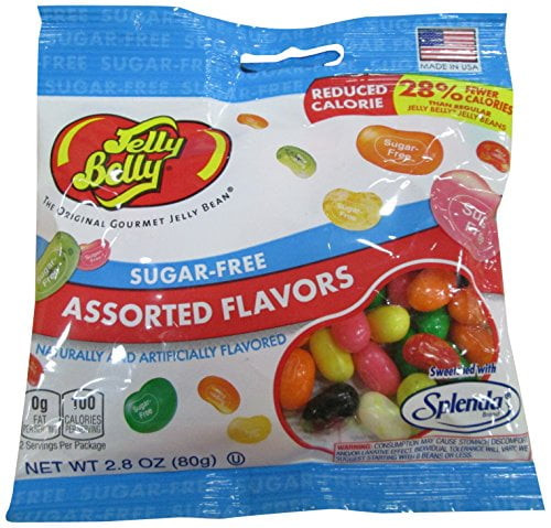 Jelly Belly Sugar Free Jelly Beans Assorted Flavors 2.8-ounce Bags (pack Of 12)