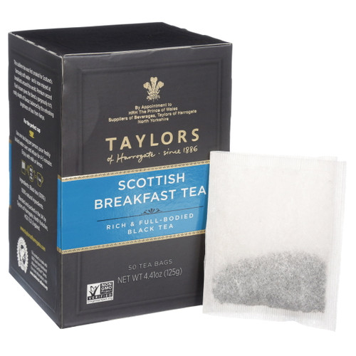 Taylors Of Harrogate Scottish Breakfast Tea Bags, 50 Teabags