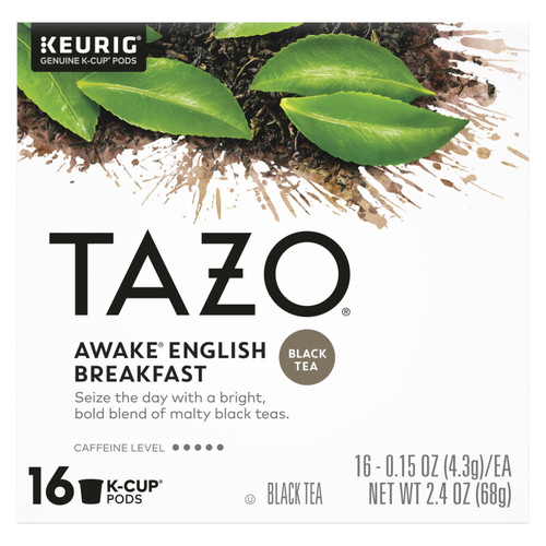 Tazo Awake English Breakfast K-cup® Pods Black Tea, 16 Count Box