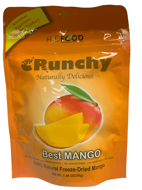 Crunchy Natural Freeze-dried Mango 30g, 1.06 Oz