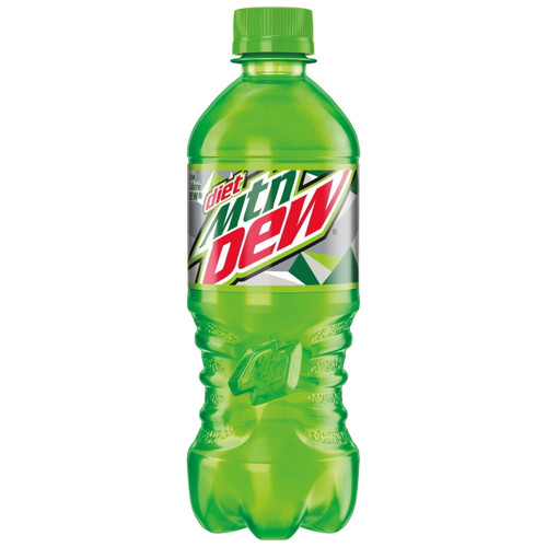 Diet Mountain Dew Soda 20oz Bottles (pack Of 10)