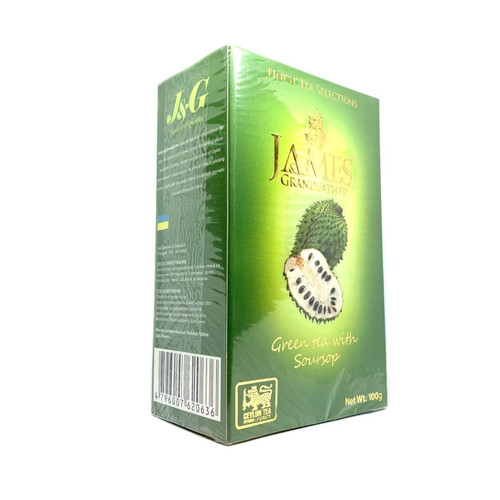 Pure Ceylon  Green Tea With Natural Soursop 100g . Product Of Sri Lanka