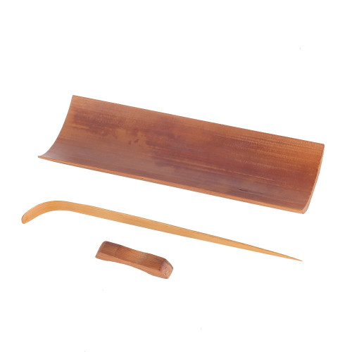Bamboo Scoop, Natural Bamboo Root Material Spoon, For Tea Coffee Making