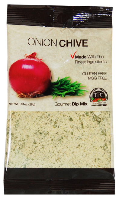 The Pantry Club Gluten Free Onion Chive Dip Mix, 0.9 Oz. Pack Of 12