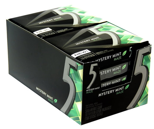 5 Gum 10/15stk Mystery Mint - Pack Of 10