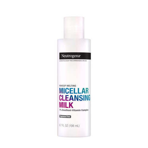 Neutrogena Makeup Melting Micellar Milk, Makeup Remover, 6.7 Fl. Oz 1 Ea (pack Of 2)