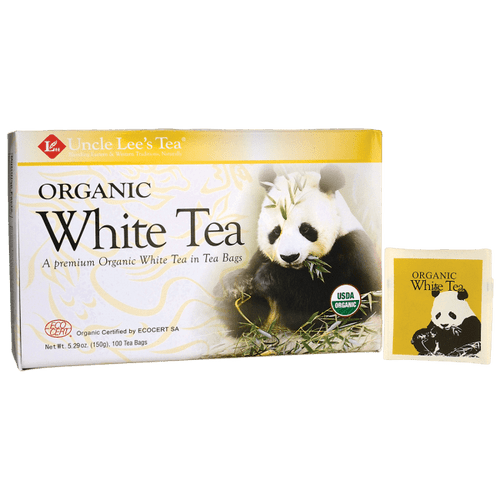 Uncle Lee's Legends Of China Organic White Tea - 100 Tea Bags