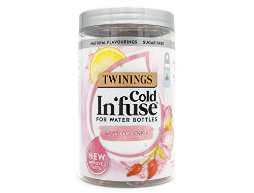 Twinings Cold In'fuse For Water Bottles - Rose Lemonade