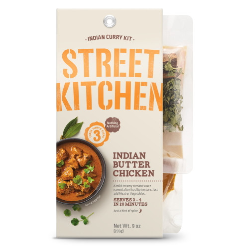 Street Kitchen Indian Butter Chicken Indian Scratch Kit, 9 Oz