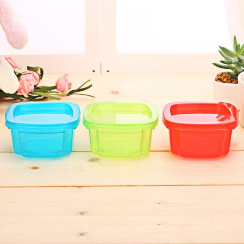 Jolly 200ml Baby Food Supplement Box Baby Snack Storage Box Refrigerated Box Mini Portable Storage Box Sealed Box