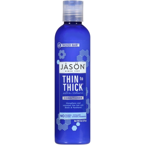 Jason Thin-to-thick Extra Volume Conditioner, 8 Ounce Bottle