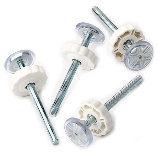 4pcs Pressure Baby Gate Screw Bolts Threaded Spindle Rods Walk Thru Gates Accessory - M10 X 10mm
