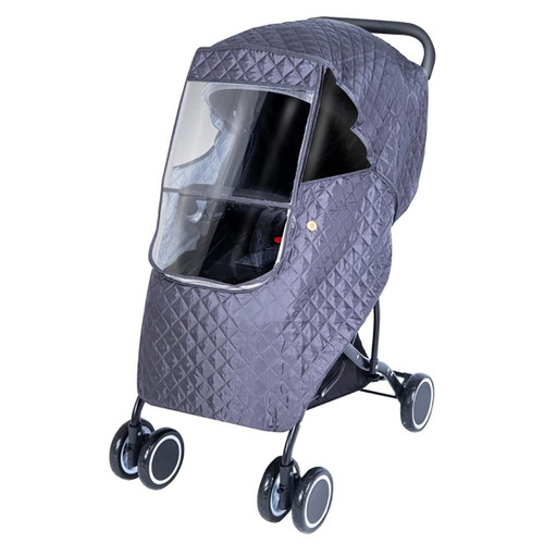 Baby Stroller Cover, Stroller Cover, Baby Stroller Weather Shield For Colder Weather,protect From Snow Wind Sun Dust (dark Gray)