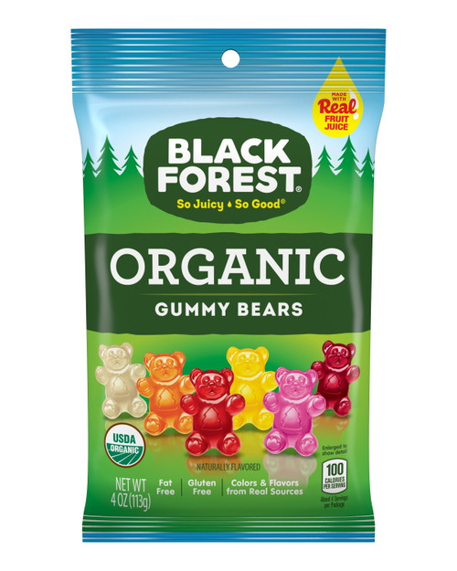 Black Forest Organic Gummies Bears, 4 Oz.