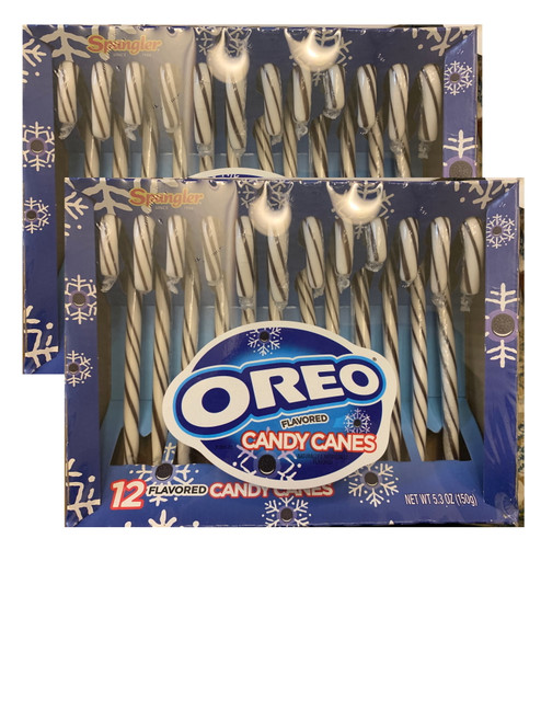 Oreo Cookies & Cream Candy Canes, 5.3 Oz, 2 Pack