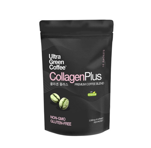Ultra Green Coffee Collagen Plus, 10 Sachets