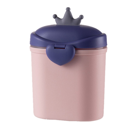 Grofry Baby 1 Set Milk Powder Box Cartoon Design Large Capacity Bpa Free Kids Snack Fruit Food Container For Outing