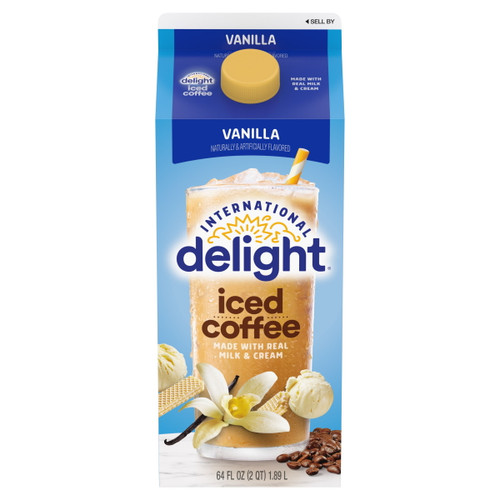 International Delight Vanilla Iced Coffee, 64 Oz.