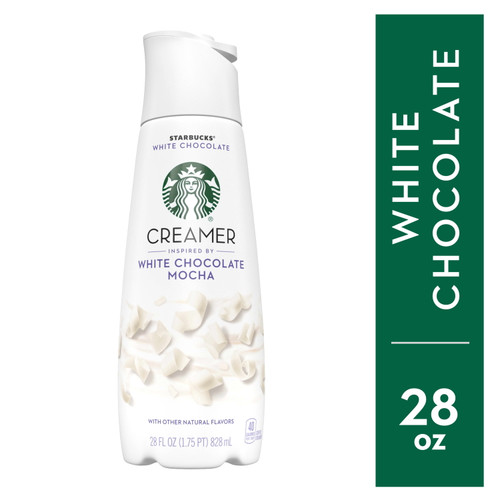 Starbucks Liquid Coffee Creamer White Chocolate Creamer, 28 Fl Oz