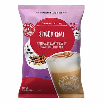 Big Train Spiced Chai Tea Latte Drink Mix, 3.5 Lb.