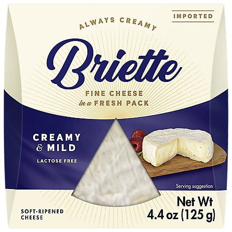 (10 Pack)briette Creamy Mild Brie, 4.4oz