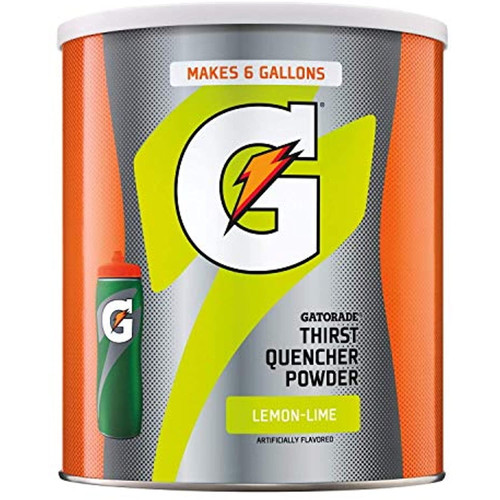 Gatorade Powder Canister Lemon Lime, 51 Ounce (pack Of 3)