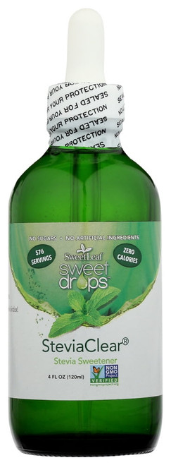 Sweetleaf Steviaclear Liquid Stevia, 4 Fl. Oz.
