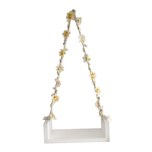 Wooden Swing Seats Photo Posing Aid With For Infants Baby Boys White