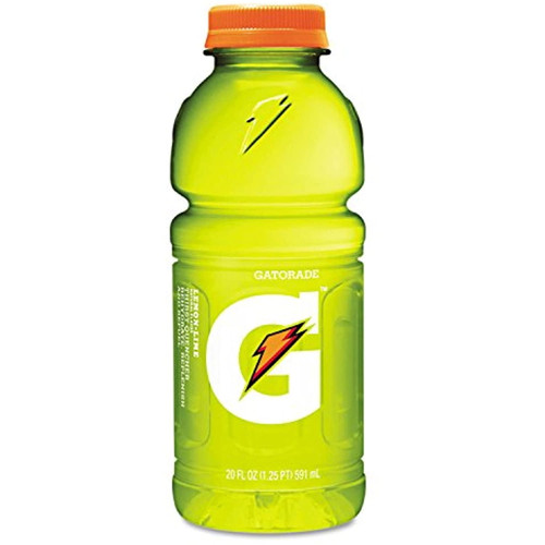 Gatorade 712667 Gatorade Thirst Quencher Lemon Lime Liquid Sports Drinks 20 Fl. Oz.