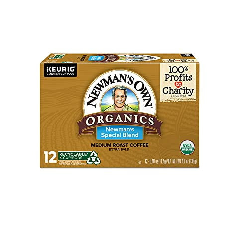 Newman's Own Organics Special Blend Medium Roast Coffee K-cup, 12 Ct