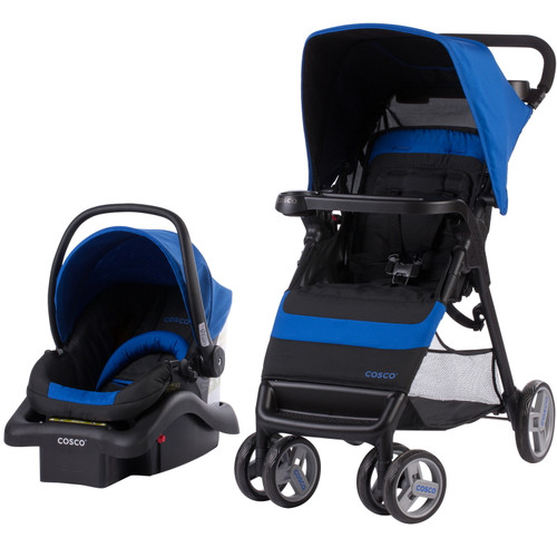 Cosco Simple Fold Travel System, Sapphire Sea