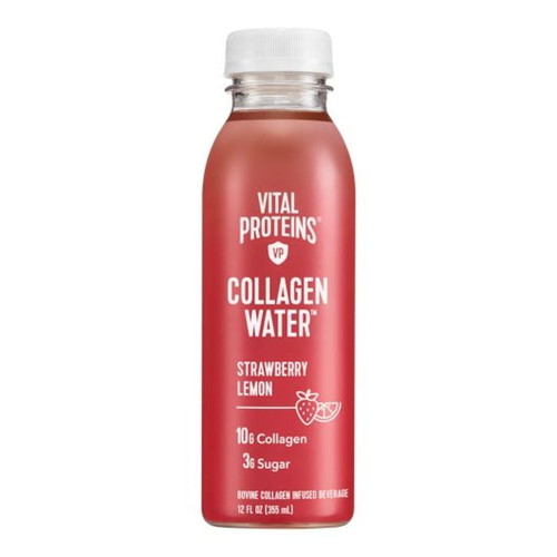 Vital Proteins Strawberry Lemon Collagen Water, 12 Fluid Ounce -- 12 Per Case.