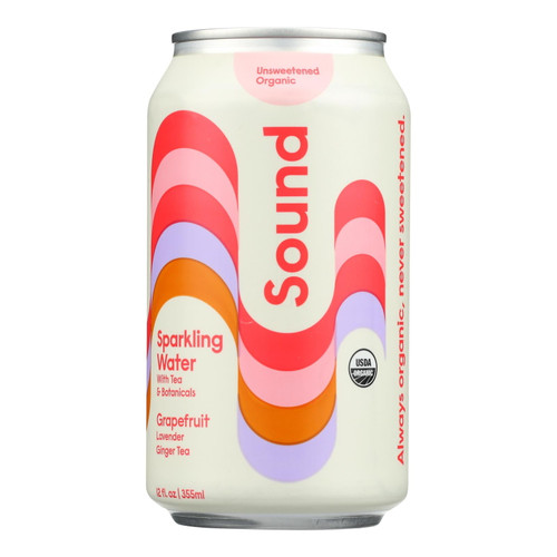 Sound - Water Sparkling Grapefruit - Case Of 12-12 Fz