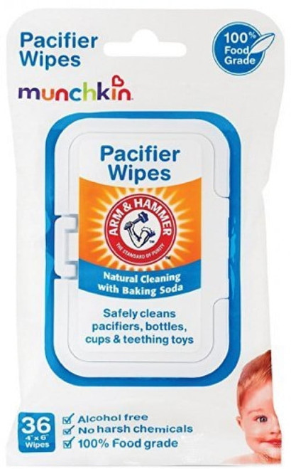 Munchkin Arm & Hammer Pacifier Wipes - 1 Packs Of 36 Wipes (total 36 Count)