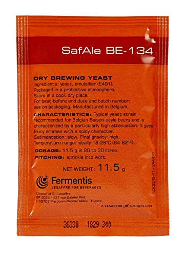 Fermentis Safale Be-134 Beer/ale Yeast - Pack Of 1 - With North Mountain Supply Freshness Guarantee