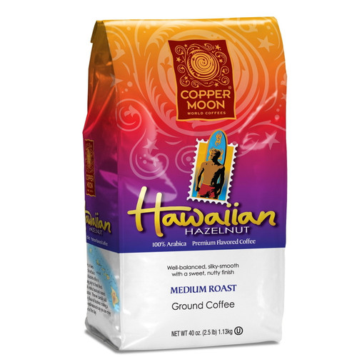 Copper Moon World Coffees, Hawaiian Hazelnut (2.5 Pound)