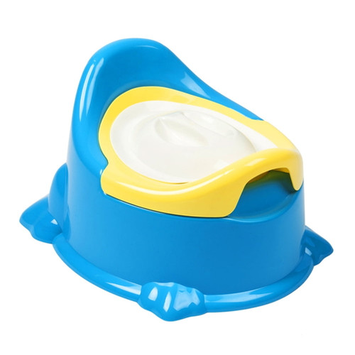 Nicexmas 1pc Baby Toilet Potty Children's Toilet Plastic Durable For Kids Toddler Baby (blue)