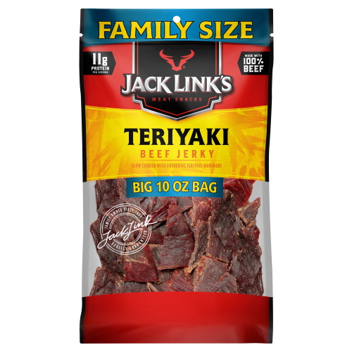 Jack Link's Beef Jerky, Teriyaki, 10 Oz