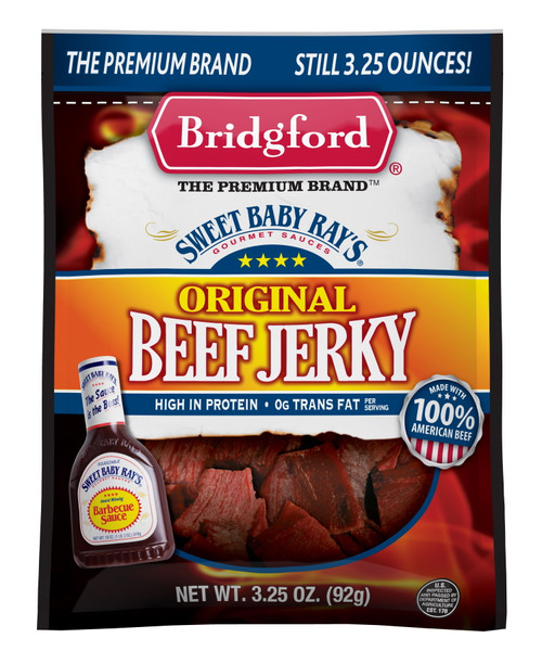 Sweet Baby Ray's Beef Jerky, Original, 3.25 Oz