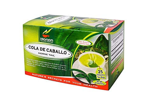 Horsetail Herbal Tea -100% Natural (25 Tea Bags ) | Optimizes Urinary Tract Health | Supports Hair Growth And Bone Development | Natural Source Of Vitamin C | Caffeine-free |