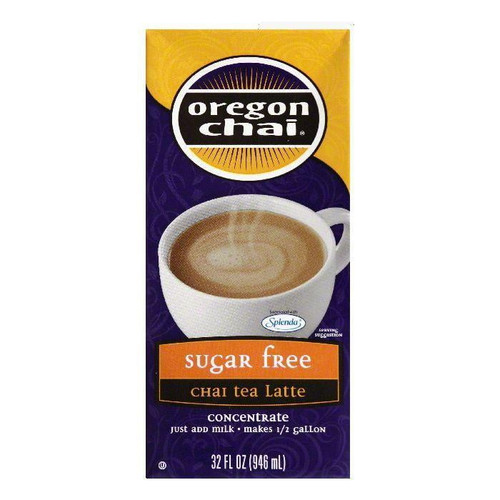 Oregon Chai Sugar Free Organic Chai, 32 Fo (pack Of 6)