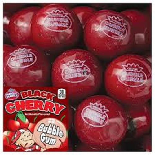Black Cherry 3lbs Dubble Bubble Gumballs