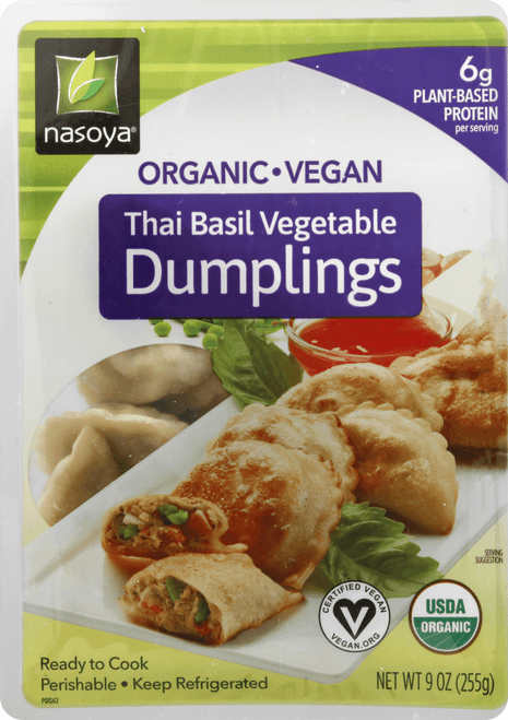 Nasoya Organic Thai Basil Vegetable Dumplings, 9 Oz