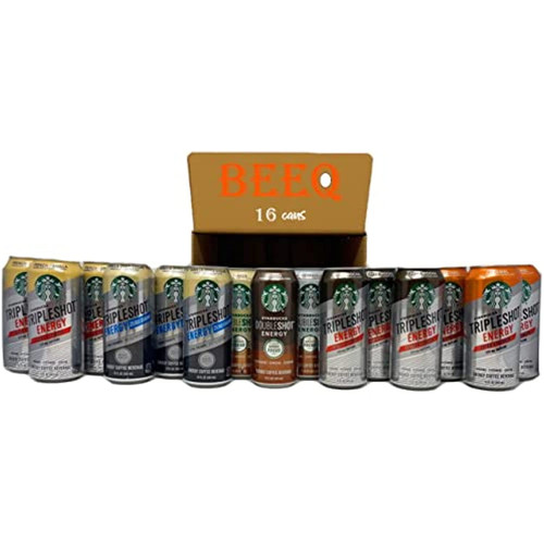 Beeq Box Variety Coffee Energy Drink,210 Calories Per Can, 15 Oz Cans (15 Pack) (packaging May Vary)