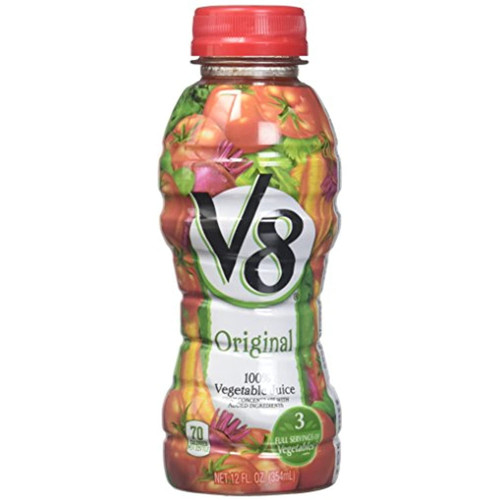 Campbells Vegetable Juice, 12oz Bottle, 12/box