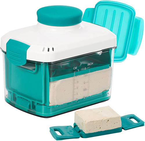 Adjustable Tofu Press - Vegan Tofu Presser To Speed Up Removing Water From Silken, Firm, And Extra Firm Tofu In 10-30mins Without Crack - Bpa Free