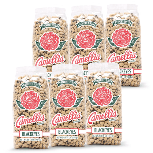 Camellia Brand Dry Black Eye Peas 1lb (6pk)